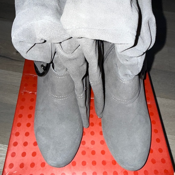 Boots, name-Naughty Monkey, grey suede - Picture 2 of 10